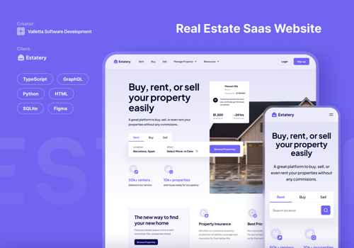 Estatery – Real-Estate-SaaS